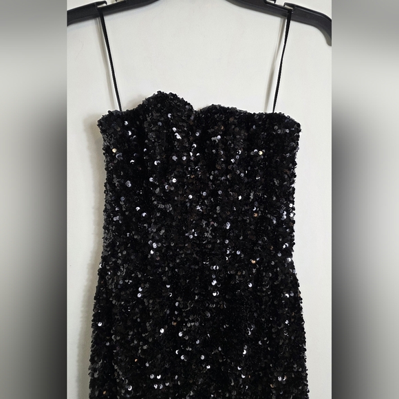 Helsi Leslie Sequin Strapless Gown XS - Picture 5 of 7
